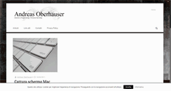 Desktop Screenshot of oberhauser.it