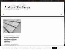 Tablet Screenshot of oberhauser.it